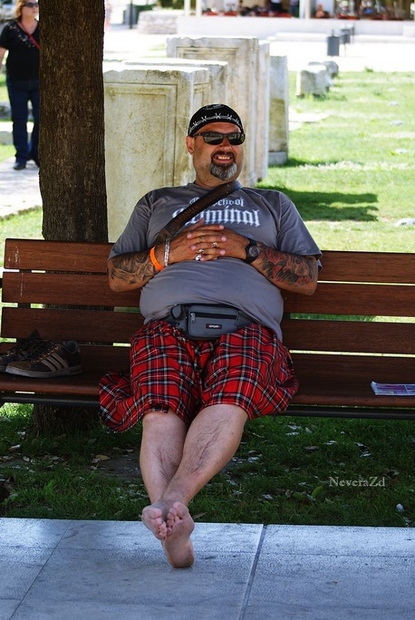 Nekoliko stotina vlasnika kultnih Harley Davidsona danas je posjetilo Zadar, Foto: Nevera ZD