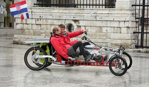 Francuski biciklisti (Foto: Marin Gospić)