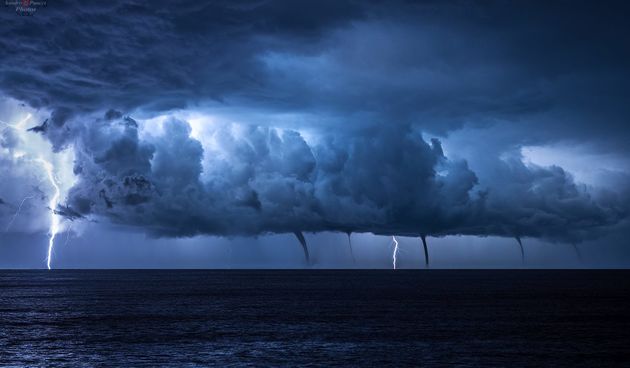 Pet pijavica i munje na Malom Lošinju 3. rujna 2017