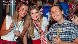 Zadar je gorio: Velika fešta nakon plasmana Vatrenih u finale Svjetskog prvenstva