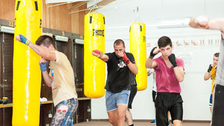 Prvi trening u novom boksačkom klubu Bandits (foto: Ivan Toman) Prvi trening u novom boksačkom klubu Bandits (foto: Ivan Toman)