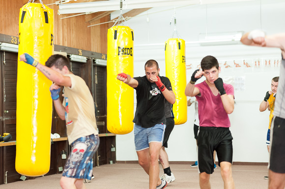 Prvi trening u novom boksačkom klubu Bandits (foto: Ivan Toman) Prvi trening u novom boksačkom klubu Bandits (foto: Ivan Toman)