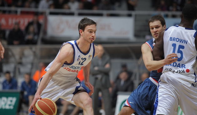 Zadar, 050311Dvorana Kresimir Cosic na Visnjiku.Kosarkaska utakmica 14. kola NLB lige izmedju KK Zadar i KK Cibona.Na fotografiji: Pavle MarcinkovicFoto: Andrija Lucic / CROPIX