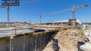 Radovi na proširenju trgovačkog centra Supernova Zadar