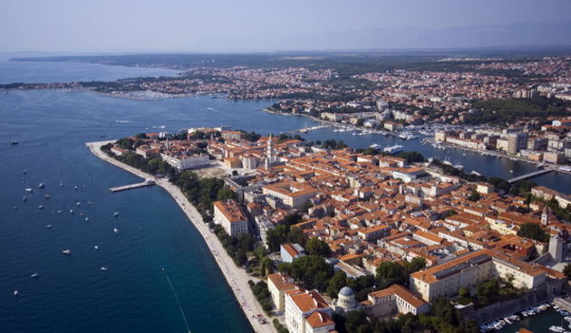 Zadar iz zraka (Foto:Boris Kacan)