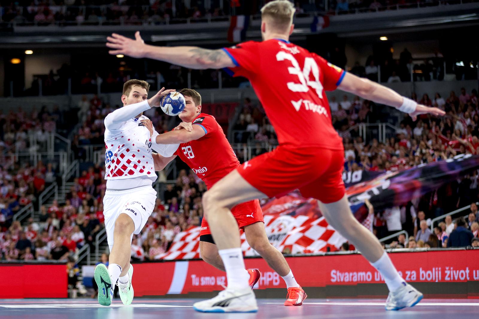 Kvalifikacije za EHF EURO 2026., skupina 5, Hrvatska – Češka