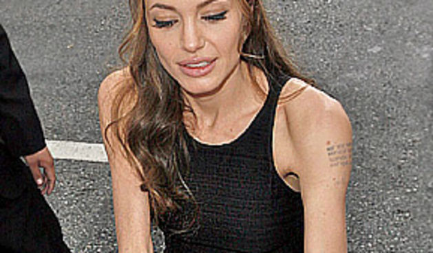 Nezdravo mršave celebrity dame, Angelina Jolie