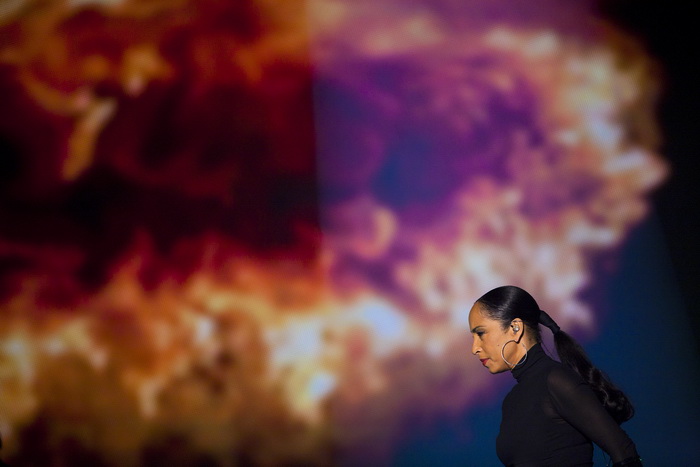 Zagreb, 221111.
Britanska skupina Sade predvodjena karizmatcnom pjevacicom Sade Adu odrzala je veceras koncert u Areni Zagreb u sklopu svoje turneje Sade Live.
Foto: Neja Markicevic / CROPIX