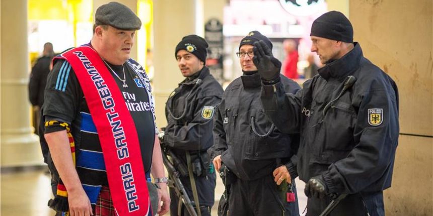 Navijač PSG. Foto: Hina