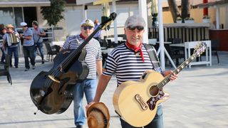Duško Lokin na snimanju spota