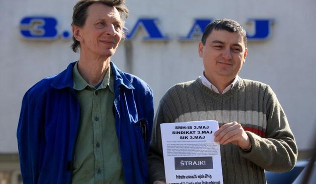 Štrajk solidarnosti i u Rijeci, Autotrolej nije sudjelovao, foto: pixell.hr