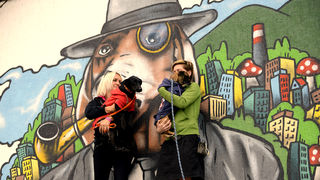 DasPas i street art umjetnici pomažu Azil Dumovec(psić,dogs) DasPas i street art umjetnici pomažu Azil Dumovec(psić,dogs)