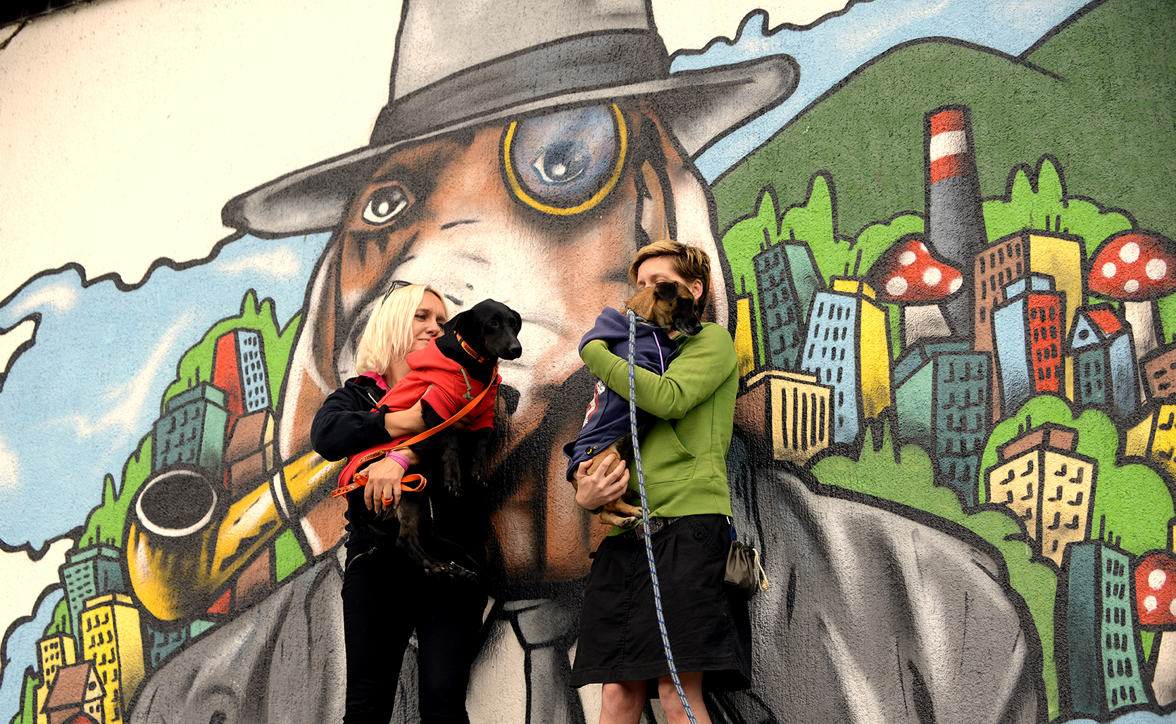 DasPas i street art umjetnici pomažu Azil Dumovec(psić,dogs) DasPas i street art umjetnici pomažu Azil Dumovec(psić,dogs)