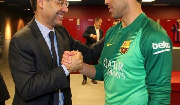 Claudio Bravo, foto: twitter