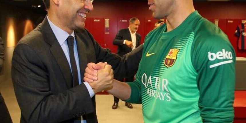 Claudio Bravo, foto: twitter Claudio Bravo, foto: twitter