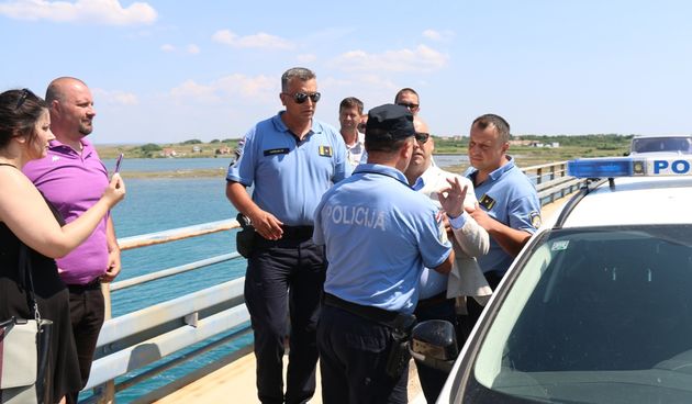 Privođenje Kristijana Kapovića, načelnika općine Vir