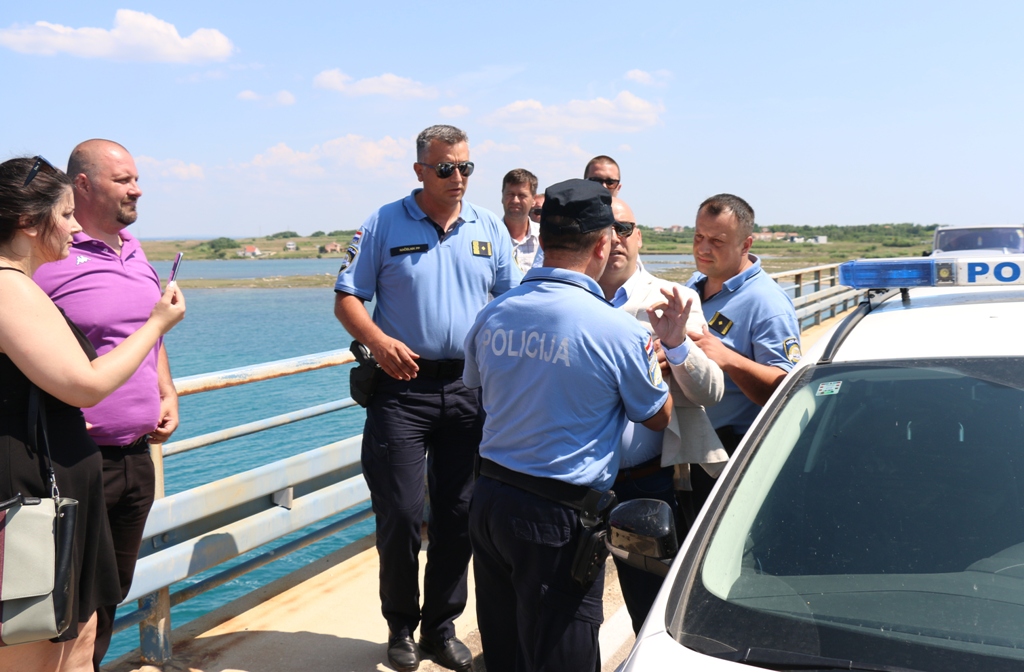 Privođenje Kristijana Kapovića, načelnika općine Vir