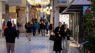 Blagdanske dekoracije u centru Zadra Blagdanske dekoracije u centru Zadra