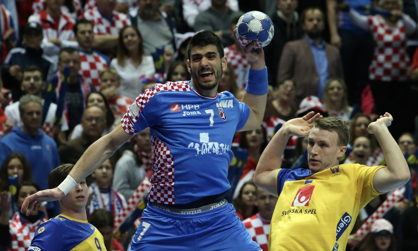 Spaladium Arena, Split – Europsko rukometno prvenstvo, skupina A, 3. kolo, Hrvatska – Švedska 31-35