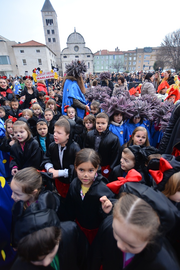 Karnevalić: Male maškare zauzele grad!, foto: Iva Perinčić
