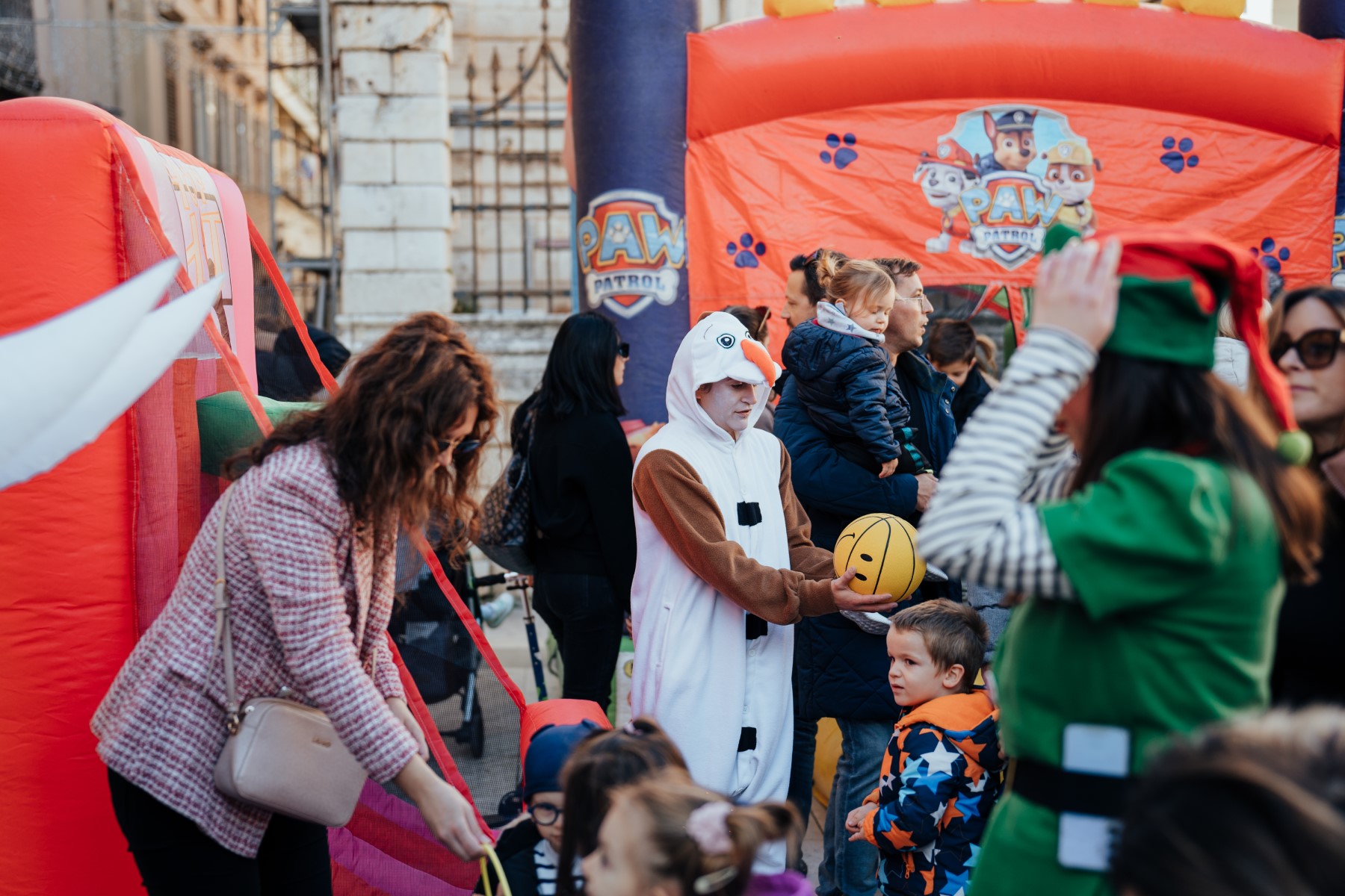 Dječji Advent na Narodnom trgu u Zadru