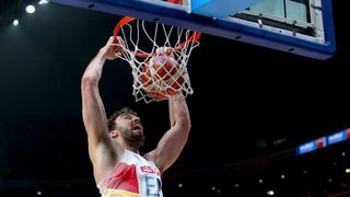 Lille, stadion Pierre Mauroy – Finale EuroBasketa 2015, Španjolska – Litva 80-63. Photo: Igor Kralj/PIXSELL Lille, stadion Pierre Mauroy – Finale EuroBasketa 2015, Španjolska – Litva 80-63. Photo: Igor Kralj/PIXSELL