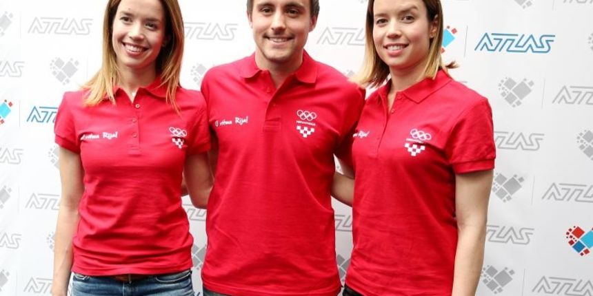 16.03.2016., Zagreb – Predstavljanje Hrvatske olimpijske taekwondo reprezentacije za Olimpijske ige u Riju. Lucija Zaninovic, Filip Grgic, Ana Zaninovic. Photo: Dalibor Urukalovic/PIXSELL 16.03.2016., Zagreb – Predstavljanje Hrvatske olimpijske taekwondo reprezentacije za Olimpijske ige u Riju. Lucija Zaninovic, Filip Grgic, Ana Zaninovic. Photo: Dalibor Urukalovic/PIXSELL