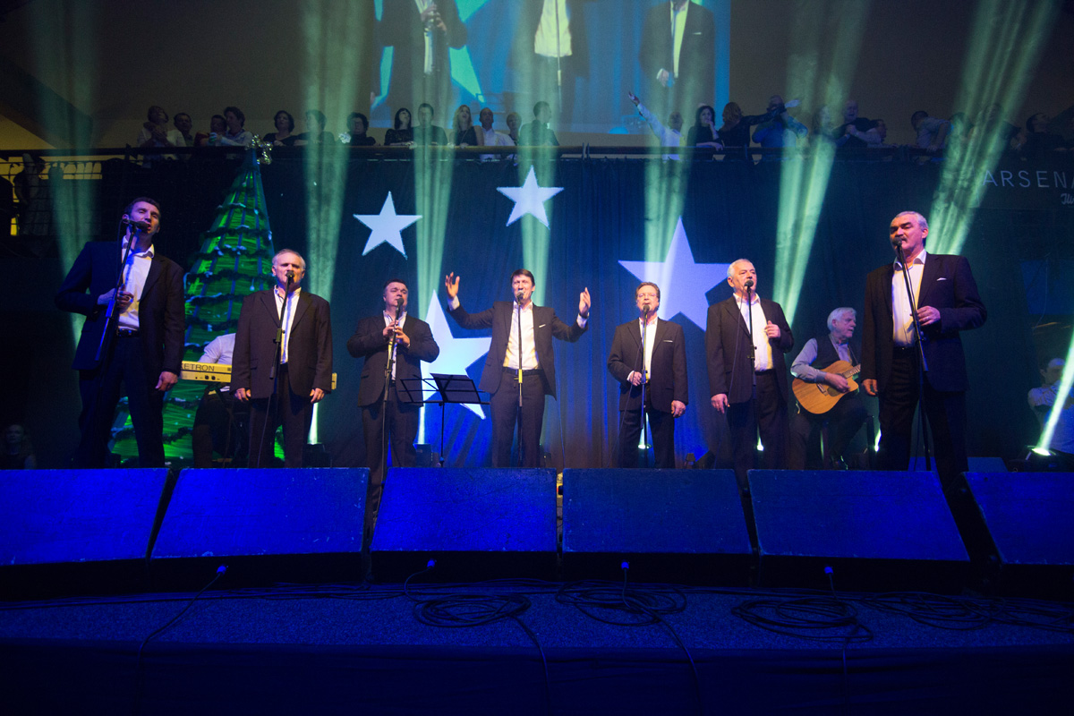 Božićni koncert Tomislava Bralića i klape Intrade u zadarskom klubu Arsenal 25. prosinca 2016.