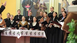 (V)Ladari i (V)Ladarice folklorne scene u Hrvatskoj još jednom oduševili Bibinjce. Foto: Leo Banić