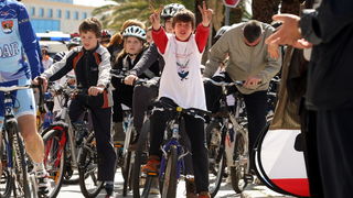 Zadar, 070413.
Branimirova obala.
U povodu Svjetskog dana zdravlja i u sklopu Zupanijskih dana 2013. godine, Tim za zdravlje Zadarske zupanije i Grad Nin organizirali su biciklijadu pod nazivom Od Branimira do Branimira na relaciji Zadar-Nin-Zadar u dulj Zadar, 070413.
Branimirova obala.
U povodu Svjetskog dana zdravlja i u sklopu Zupanijskih dana 2013. godine, Tim za zdravlje Zadarske zupanije i Grad Nin organizirali su biciklijadu pod nazivom Od Branimira do Branimira na relaciji Zadar-Nin-Zadar u dulj