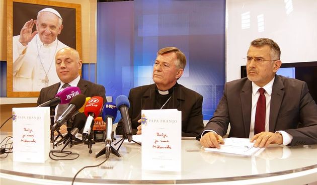 U Splitu predstavljena knjiga pape Franje “Božje je ime Milosrđe”, Foto: Hina