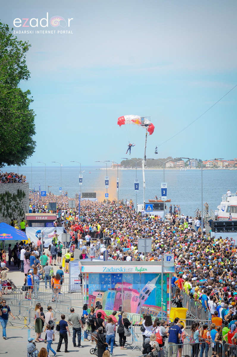 Start utrke Wings for Life World Run Zadar 2018.