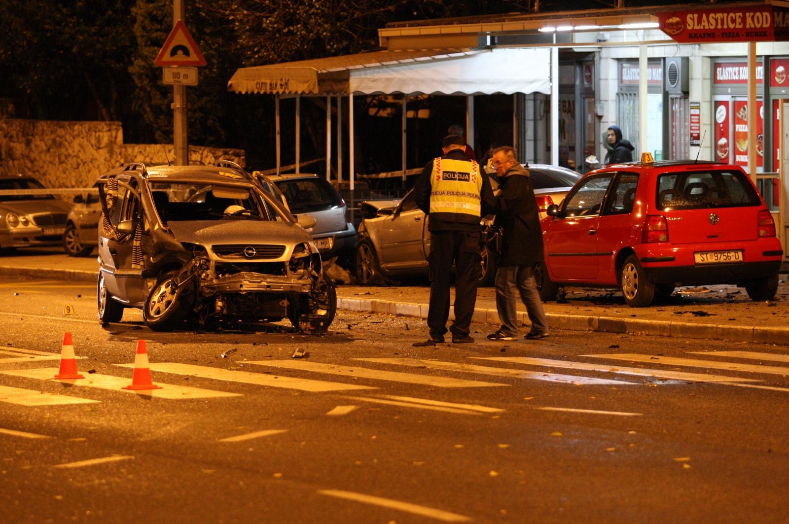 Split: Stravičan sudar u Dubrovačkoj ulici