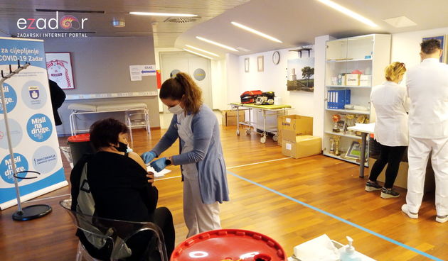 Cijepljenje u SC Višnjik