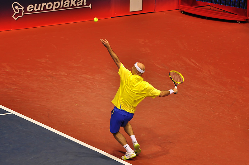 ATP Zagreb: Ljubičić – Beck 2-1, Foto: Andro Marčev ATP Zagreb: Ljubičić – Beck 2-1, Foto: Andro Marčev