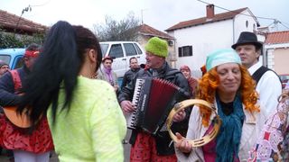 Stanarske maškare – generalna proba 1. ožujka 2014., Foto: Desa Blaslov Stanarske maškare – generalna proba 1. ožujka 2014., Foto: Desa Blaslov