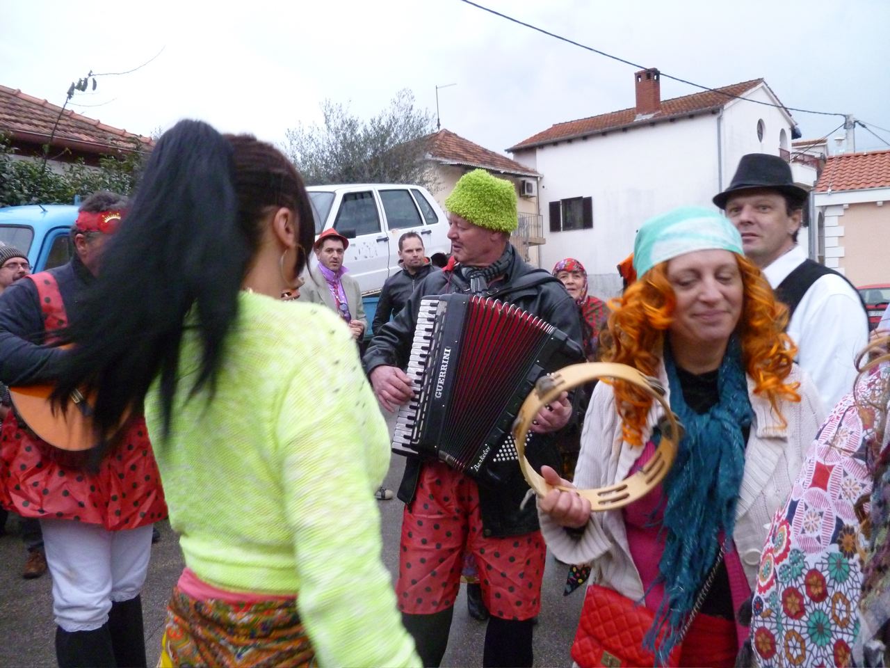 Stanarske maškare – generalna proba 1. ožujka 2014., Foto: Desa Blaslov Stanarske maškare – generalna proba 1. ožujka 2014., Foto: Desa Blaslov