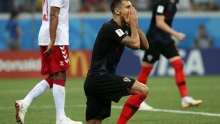 Niznji Novgorod, Rusija – Svjetsko nogometno prvenstvo 2018., osmina finala, Hrvatska – Danska 4-3 (1-1, 1-1).