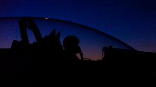 Noćno letenje u zrakoplovnoj bazi Zemunik, foto: Darko Belančić