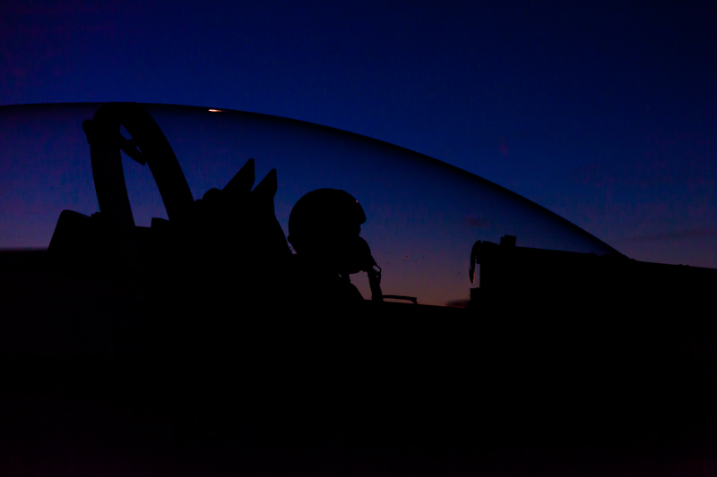 Noćno letenje u zrakoplovnoj bazi Zemunik, foto: Darko Belančić