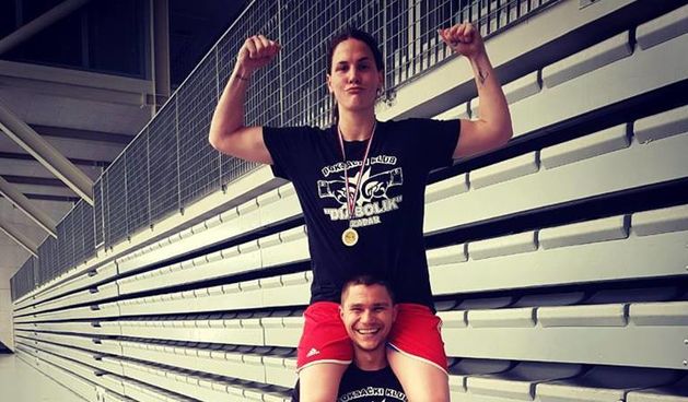 Lucia Brkljača, BK Diabolik. Prvakinja Hrvatske