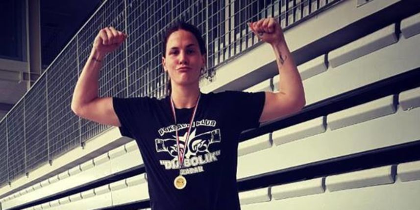 Lucia Brkljača, BK Diabolik. Prvakinja Hrvatske Lucia Brkljača, BK Diabolik. Prvakinja Hrvatske