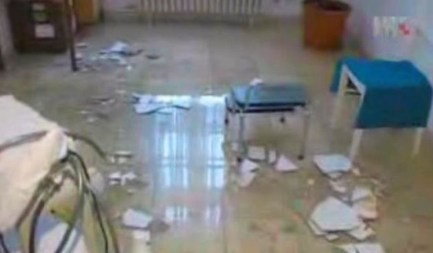 šibenska bolnica poplava(Foto:HTV/Index.hr)