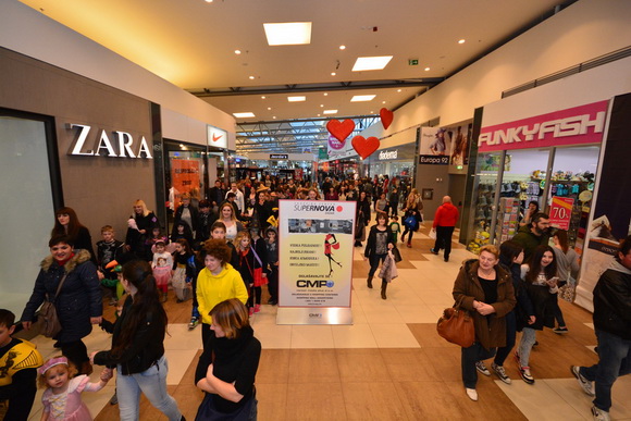 Superkarneval u Supernova centru uz Jacquesa Houdeka, Foto: Iva Perinčić