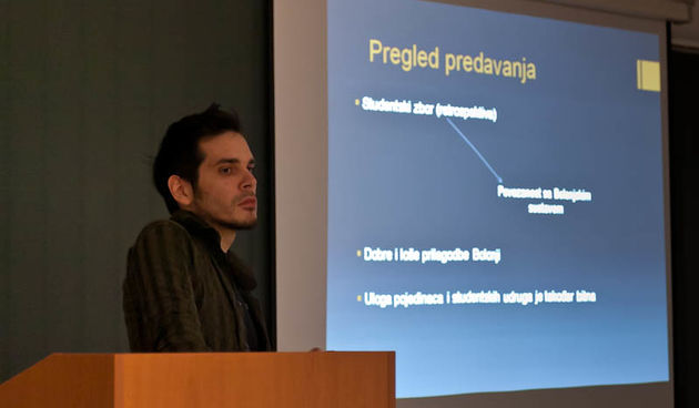 Zlatko Bukač o Bolonjskom procesu u praksi, foto: Darko Belančić