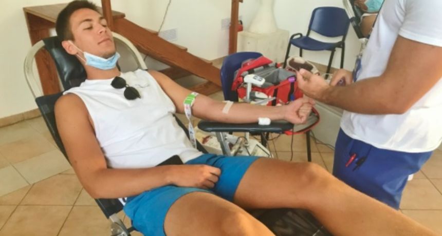 Preko, darivanje krvi