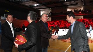 21.02.2015., Rijeka – U centru Zamet odrzana je 22. All-Star kosarkaska utakmica izmedju Sjevera i Juga. Photo: Goran Kovacic/PIXSELL 21.02.2015., Rijeka – U centru Zamet odrzana je 22. All-Star kosarkaska utakmica izmedju Sjevera i Juga. Photo: Goran Kovacic/PIXSELL