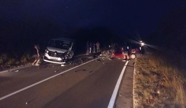 Teška prometna nesreća kod Briževa (Mazija)