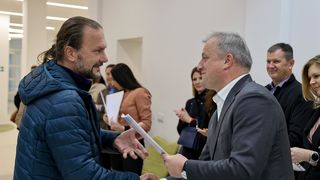 Podjela ključeva i useljenje korisnika u Centar za mlade Podjela ključeva i useljenje korisnika u Centar za mlade