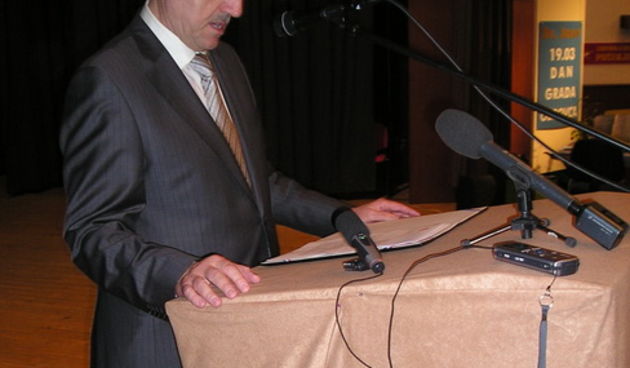 Ante Župan – gradonačelnik Obrovca (foto: S.Klarica)